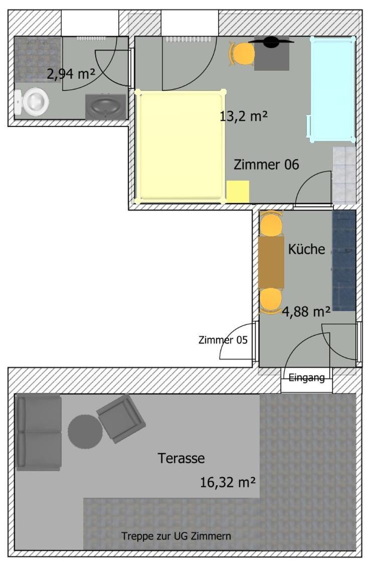 Pension Kristalpark Günzburg Exteriér fotografie